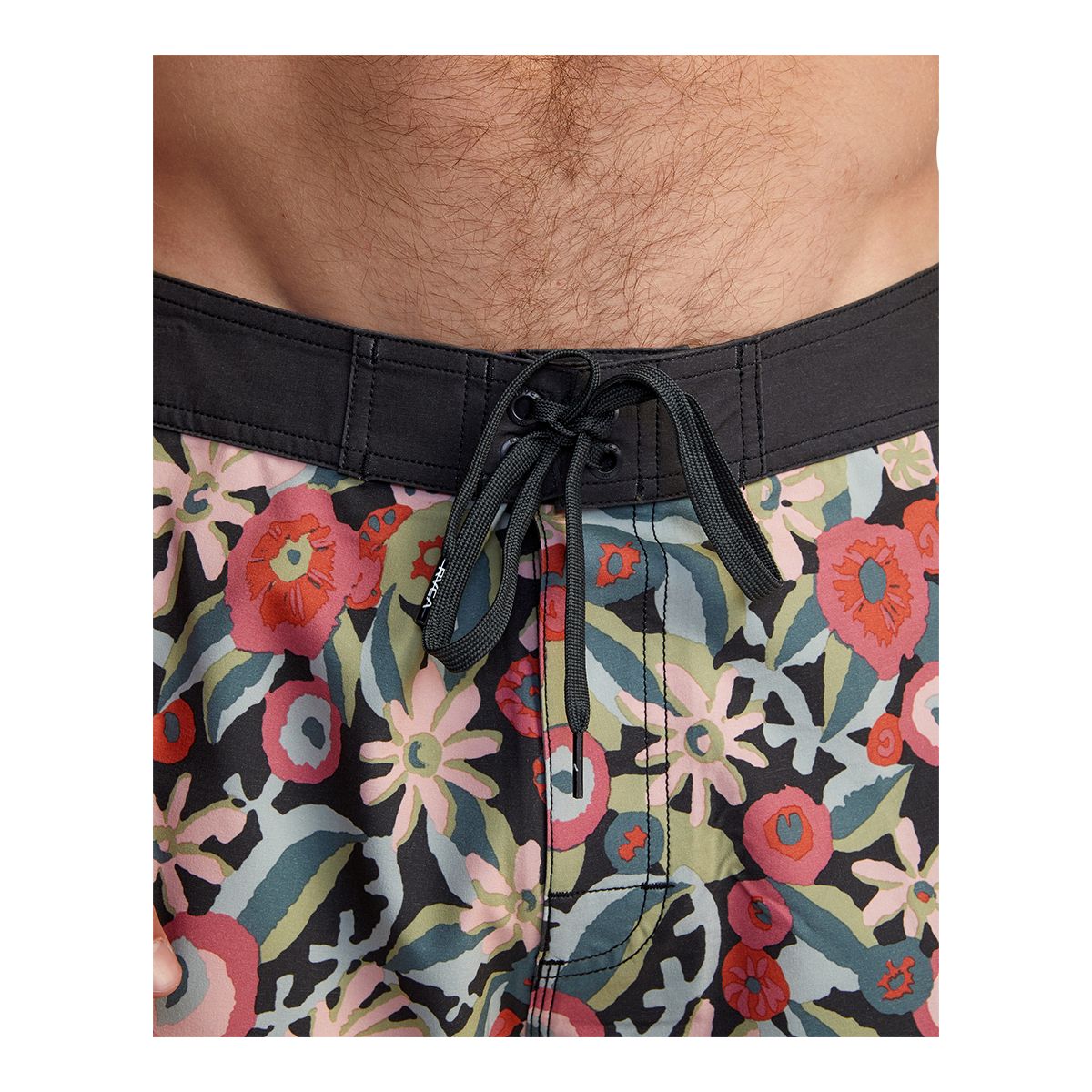 RVCA Men's Eastern Trunk Swim Boardshorts, 18", 4-Way Stretch