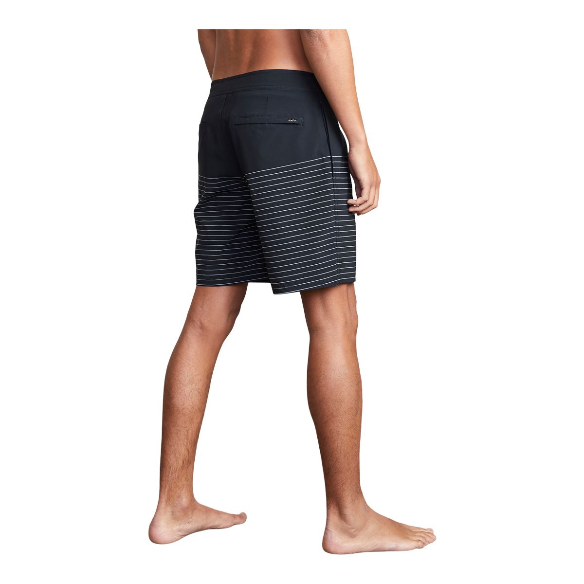 RVCA Men's Curren Trunk Swim Boardshorts, 18", 4-Way Stretch
