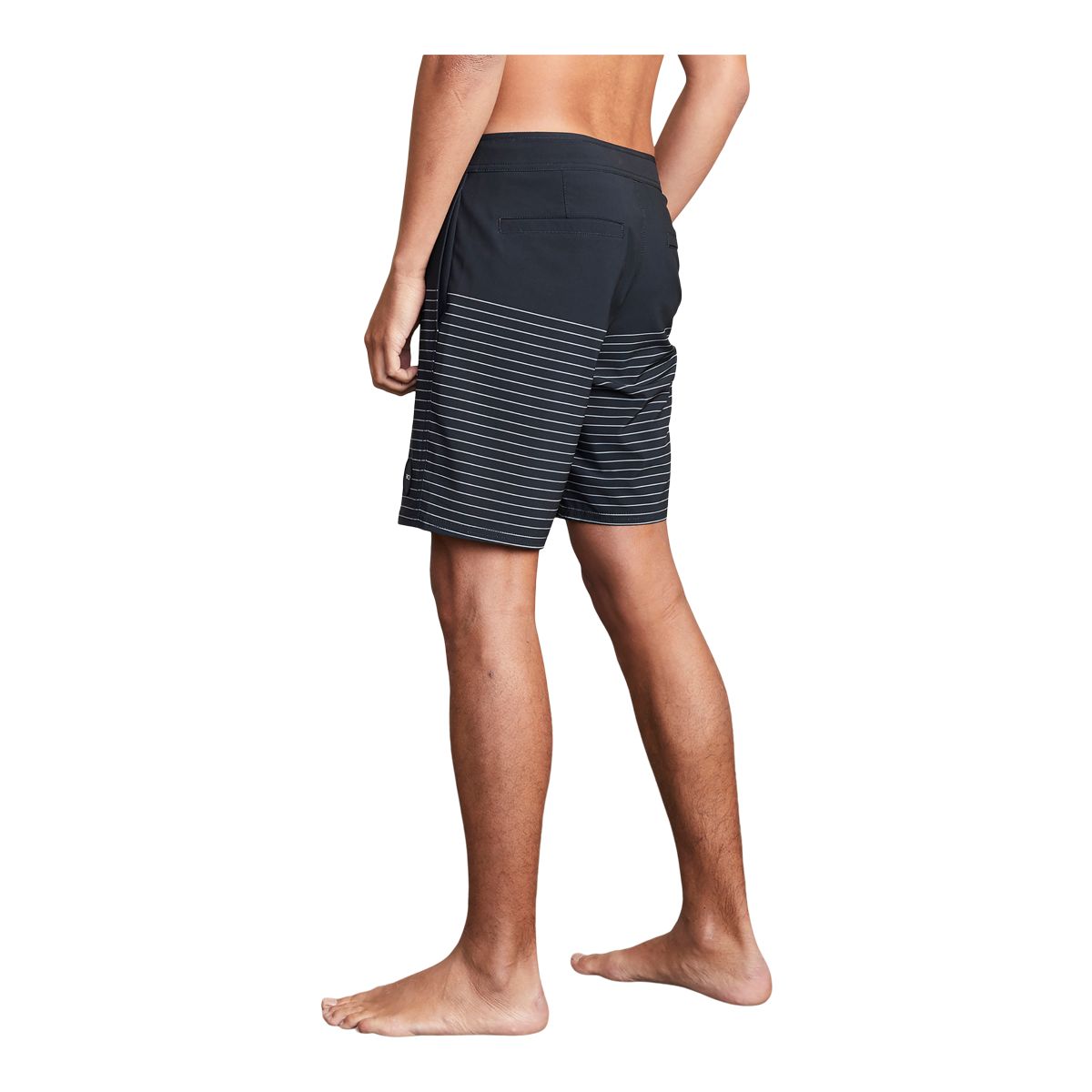 RVCA Men's Curren Trunk Swim Boardshorts, 18", 4-Way Stretch