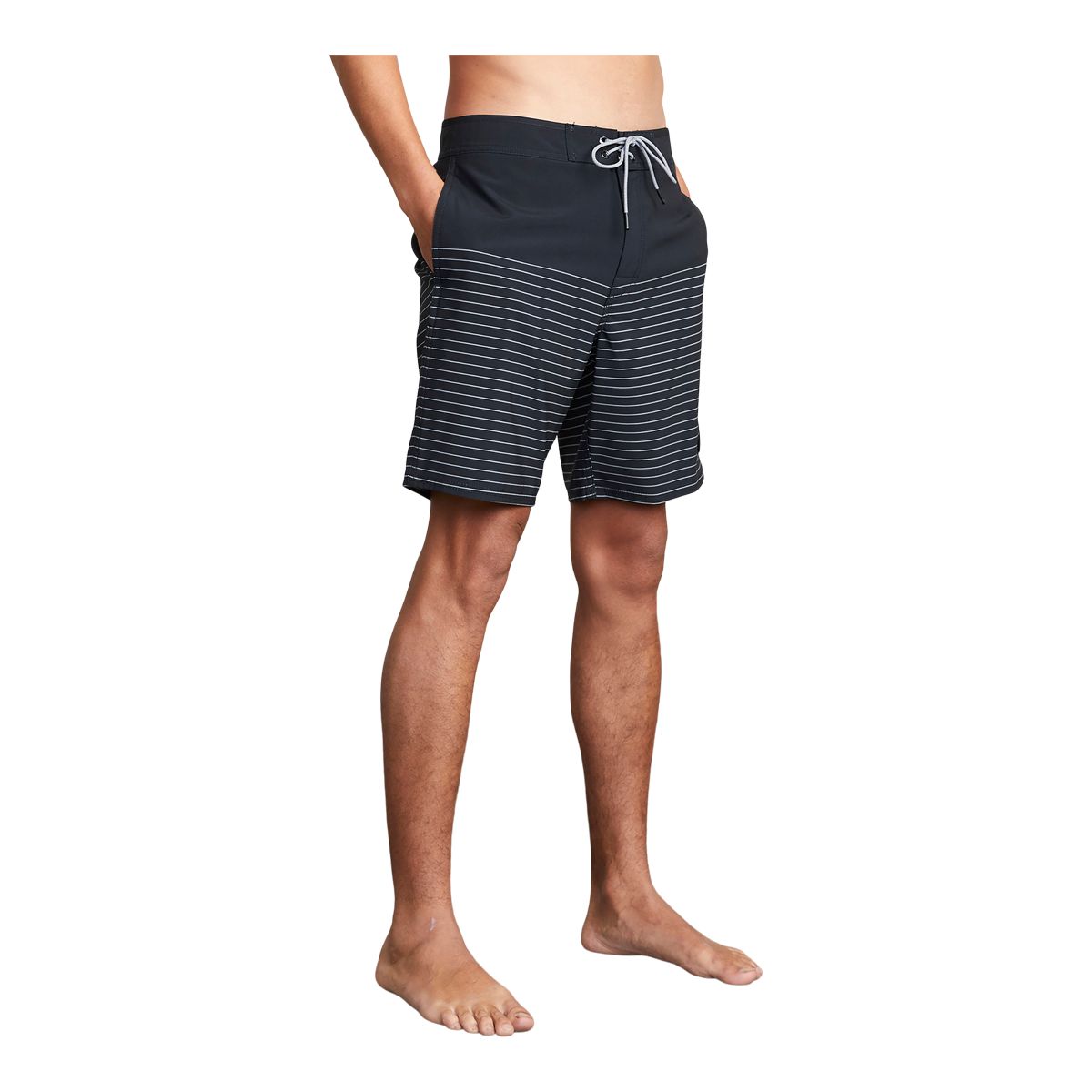 RVCA Men's Curren Trunk Swim Boardshorts, 18", 4-Way Stretch