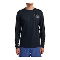 RVCA Men's RVCA Surf Long Sleeve Shirt Front_Flat