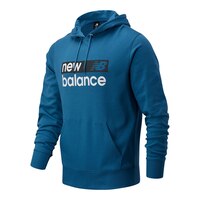 New Balance Men's Core Graphic Hoodie Front_Angled_Left