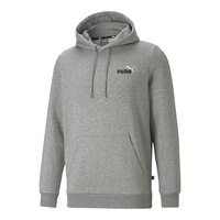 PUMA Men's Essential Embroidered Logo Hoodie Front_Angled_Left