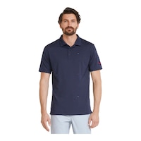 PUMA Golf Men's CLOUDSPUN Love Golf Polo Front_Flat