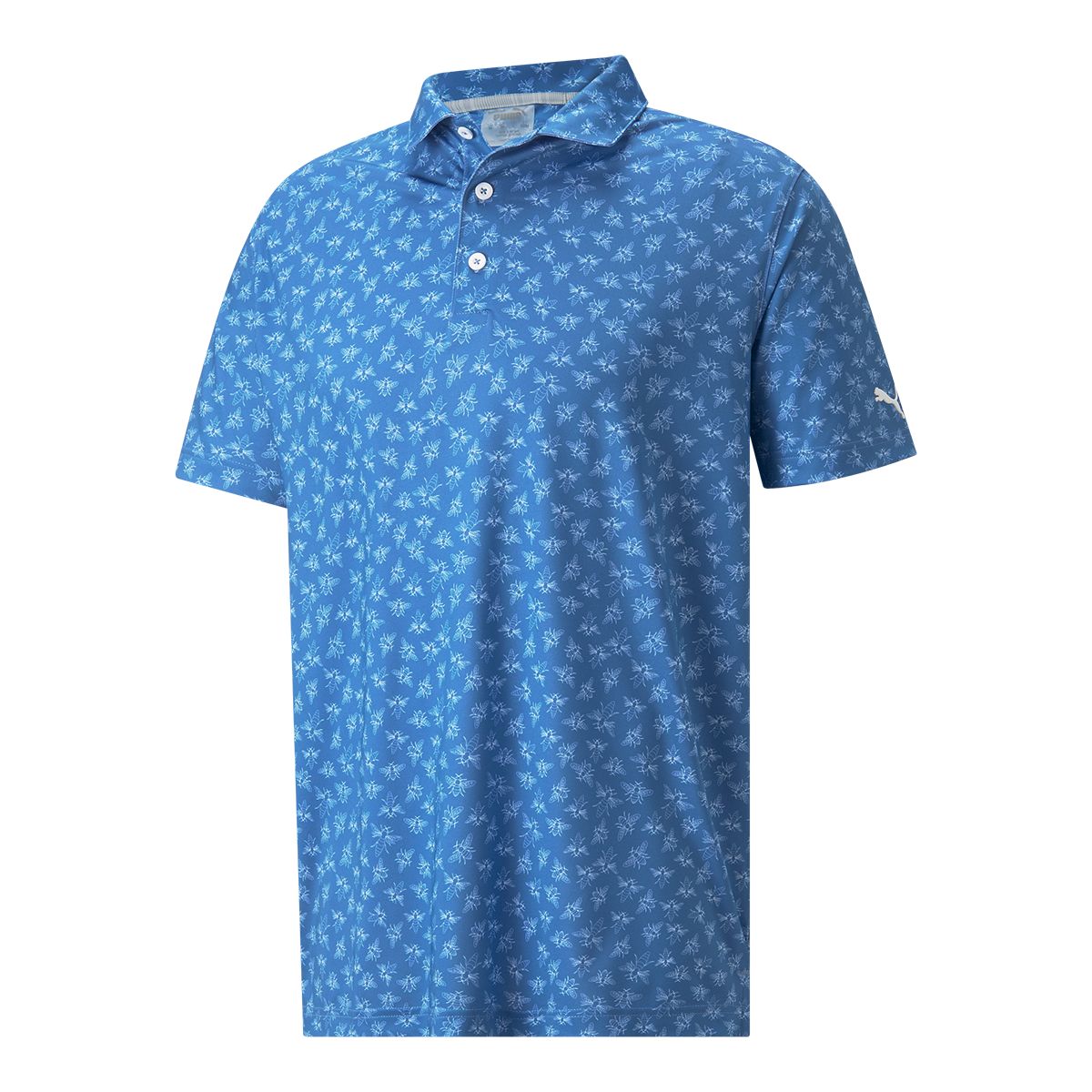 PUMA Golf Men's MATTR Beehive Polo