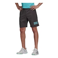 adidas Men's RG Club 3-Stripe Shorts Front_Angled_Left