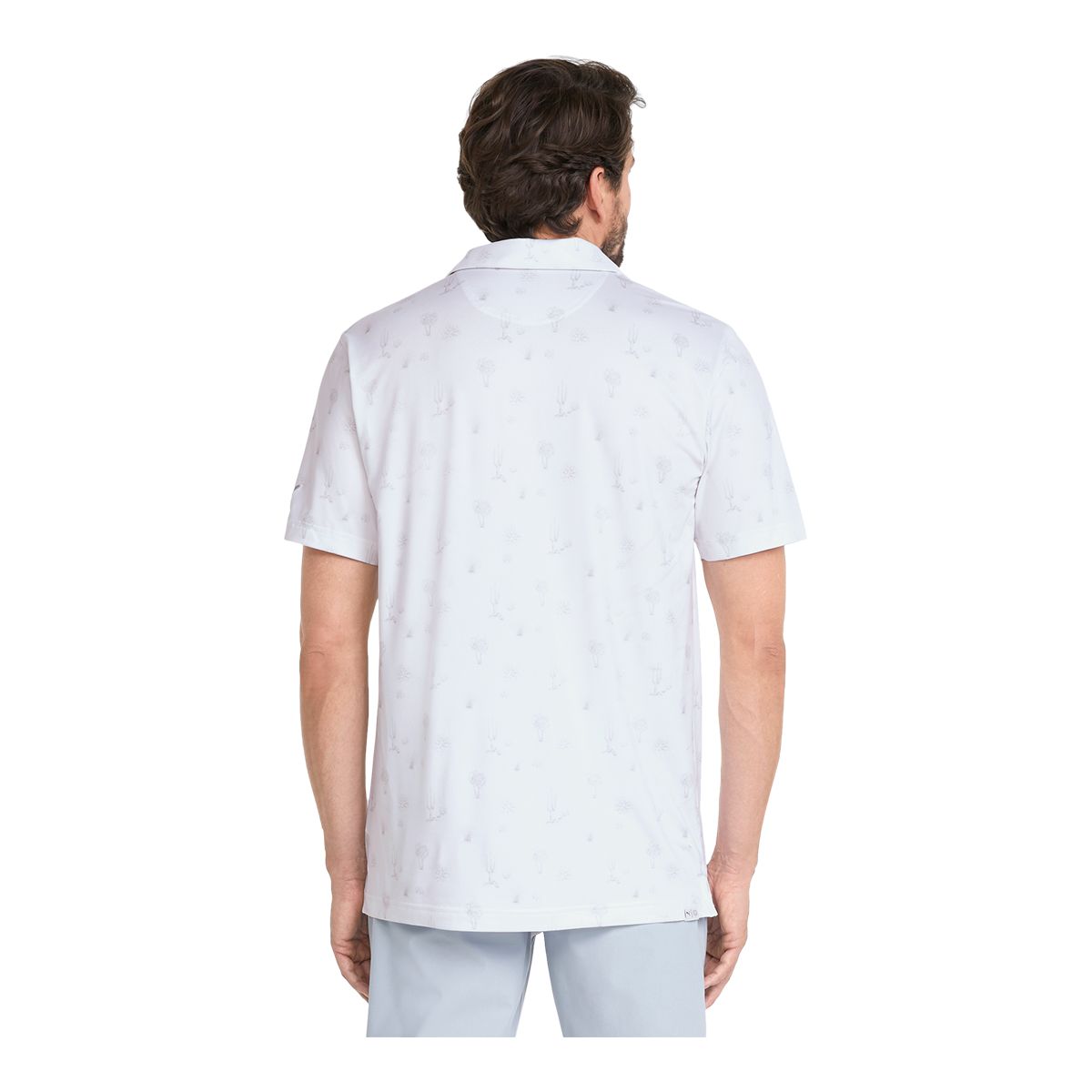 PUMA Golf Men's CLOUDSPUN Conservation Short Sleeve Polo T Shirt, UPF 40