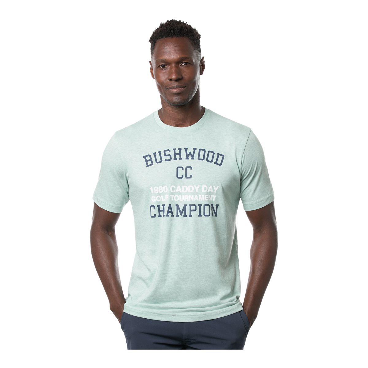 TravisMathew Men's Caddy Day Short Sleeve Golf T Shirt Sportchek