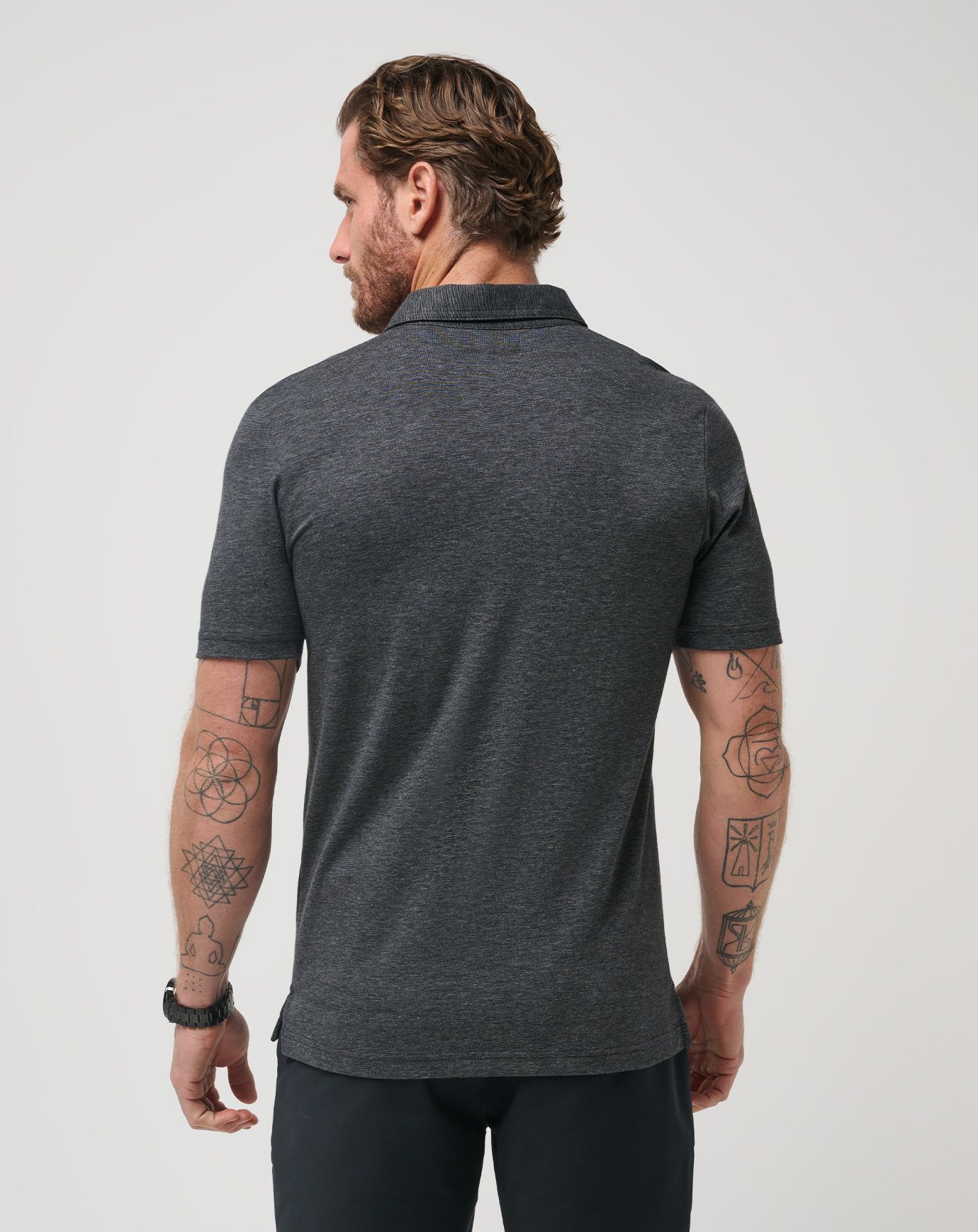 TravisMathew Men's The Zinna Golf Polo Shirt