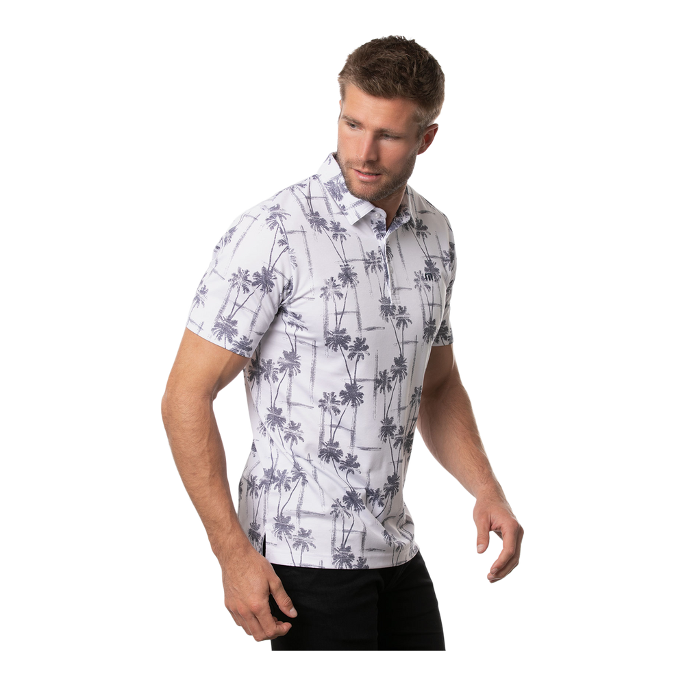 TravisMathew Men's Finally Here Short Sleeve Golf Polo T Shirt SportChek