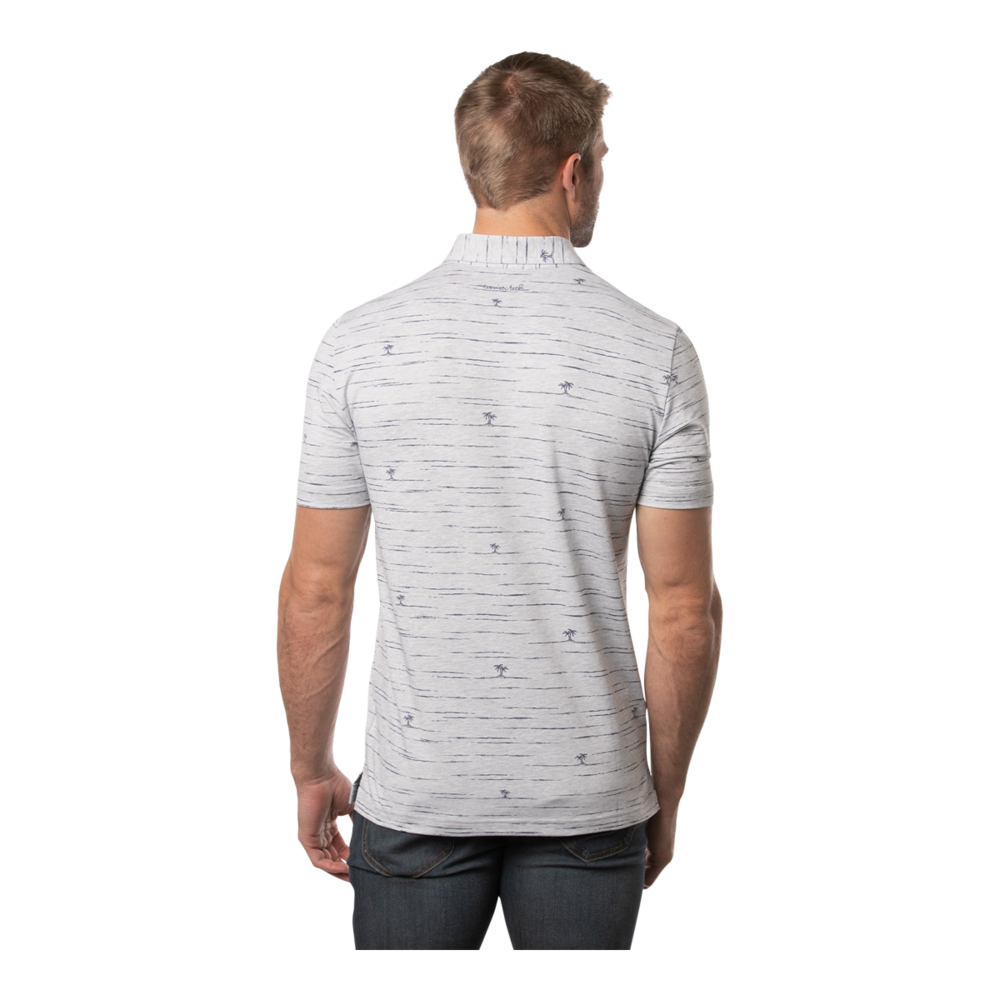 TravisMathew Men's Draggin Anchor Short Sleeve Golf Polo T Shirt