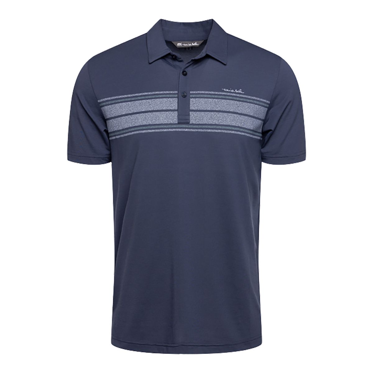 TravisMathew Men's Ofty Perfect Conditions Short Sleeve Golf Polo T Shirt