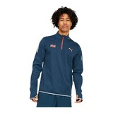 PUMA X Helly Hansen Men's Running 1/4 Zip Jacket Front_Angled_Right