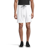 Spalding x UNKNWN Men's UNKNWN x Spalding Fleece Workout Shorts, Relaxed Fit Front_Flat