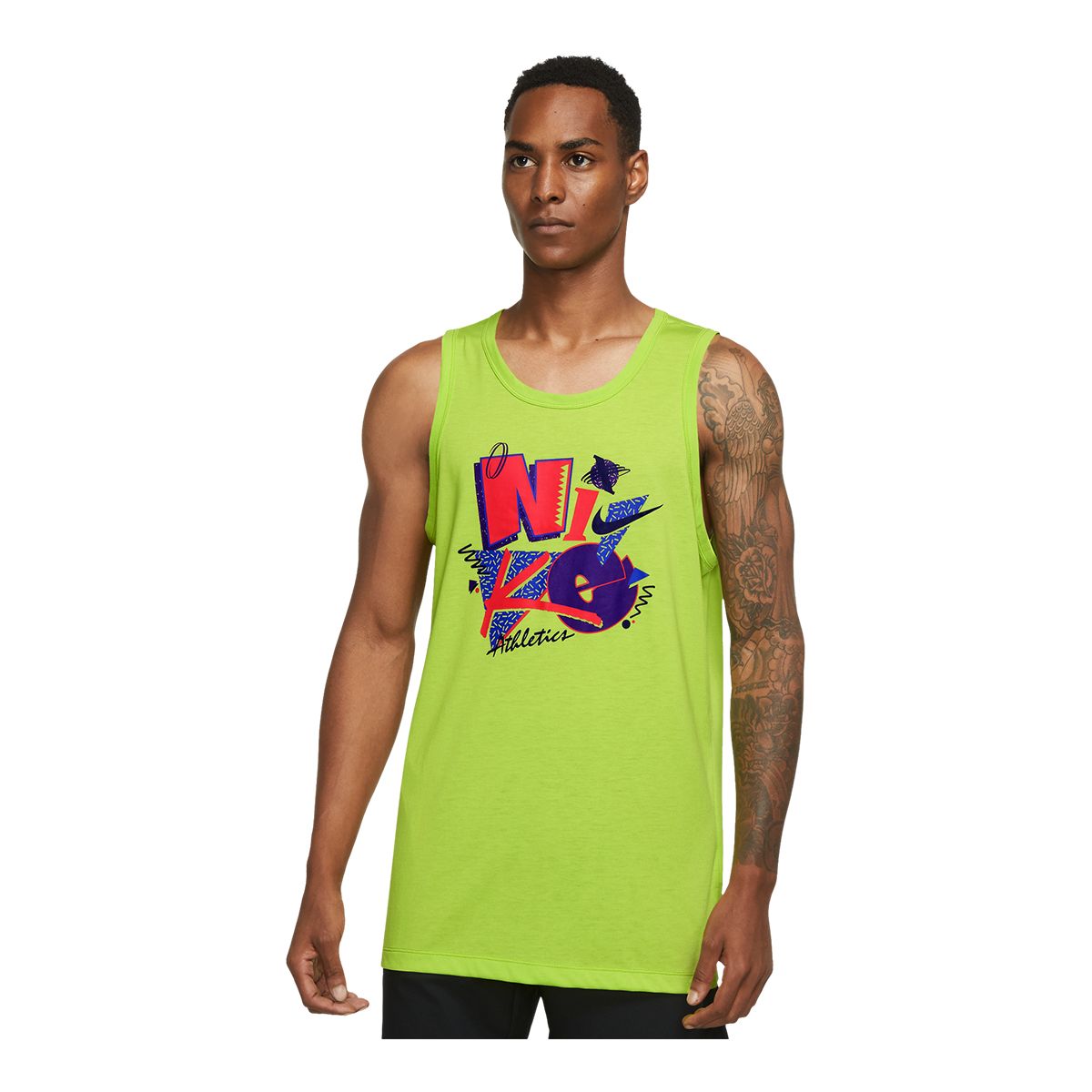 Nike Men s Dri FIT Story Pack Tank Top Soft Lightweight Sleeveless SportChek
