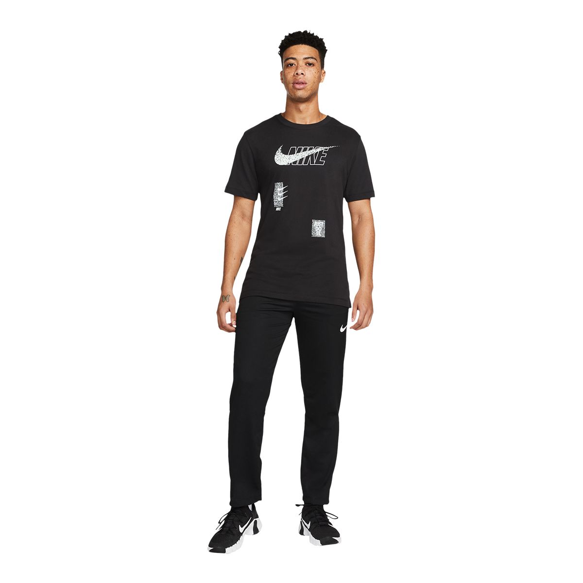 Nike Men's Dri-FIT Triple Logo T Shirt