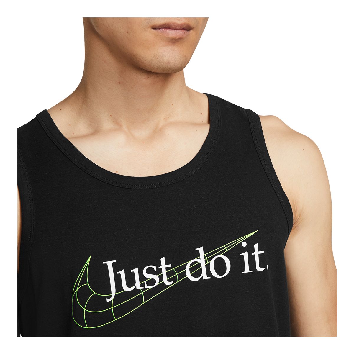 Nike Men's Dri-FIT Just Do It Tank Top, Soft, Sleeveless
