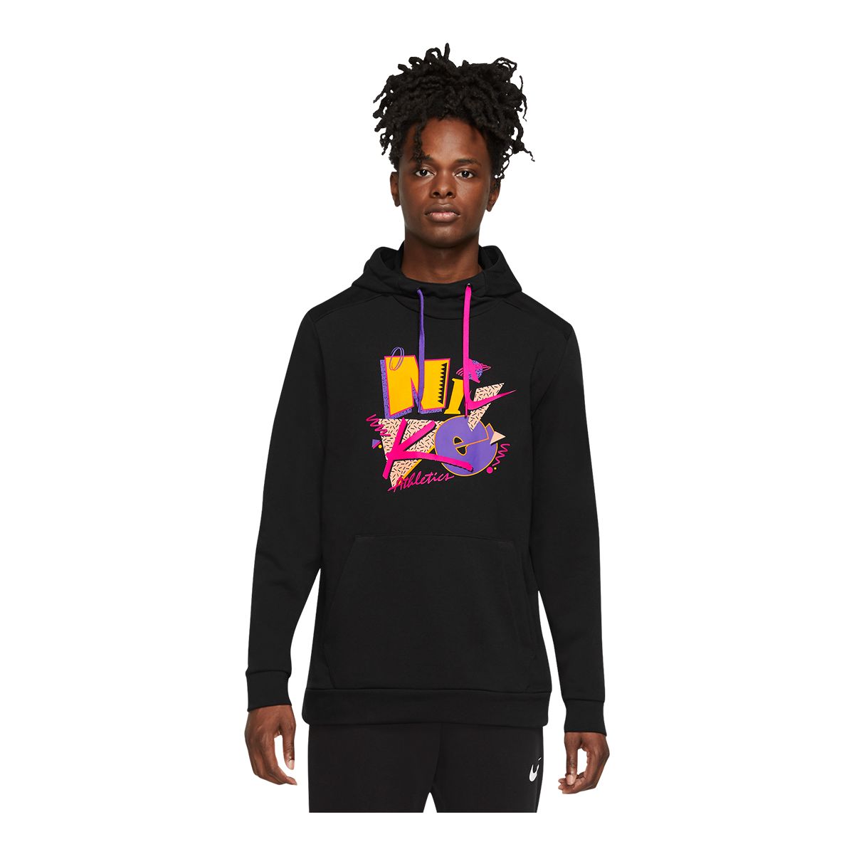 Nike Men's Dri-FIT Story Pack Pullover Hoodie, French Terry