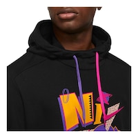 Nike Men's Dri-FIT Story Pack Pullover Hoodie, French Terry, Moisture-Wicking CloseUp