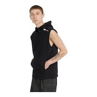 Puma Men's RAD/CAL Sleevless Hoodie Front_Angled_Left