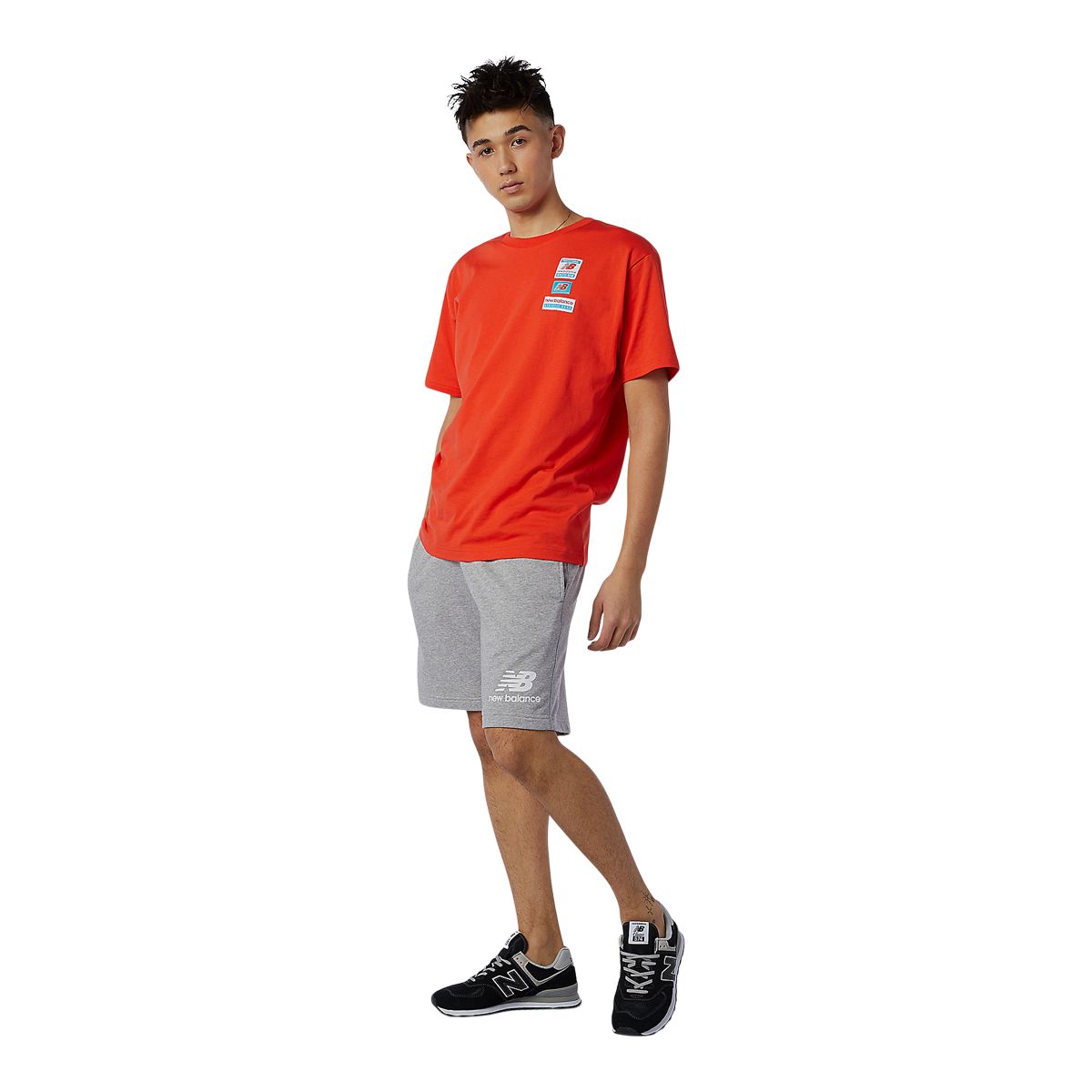 New Balance Men's Essentials Stacked French Terry Shorts