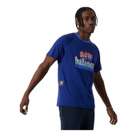 New Balance Men's Day Tripper T Shirt Front_Angled_Right