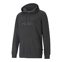 PUMA Men's Essentials Hoodie Front_Angled_Left