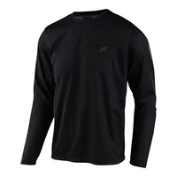 Troy Lee Designs Men's Flowline Long Sleeve Bike Jersey Front_Three_Fourths_Angled_Left