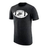Nike Men's Triblend Football T Shirt Front_Angled_Left