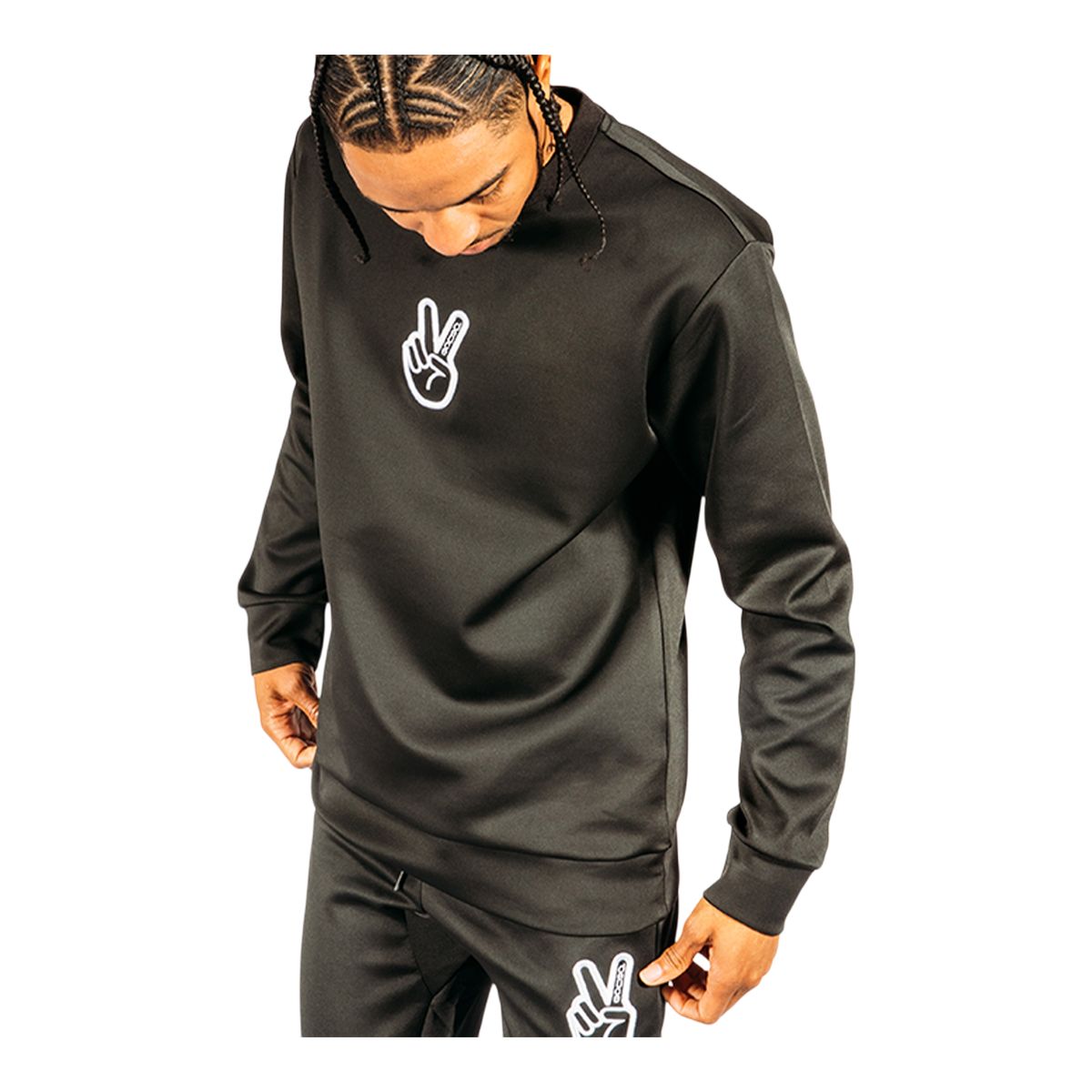Deuce Men's Athletic Crew Neck Top