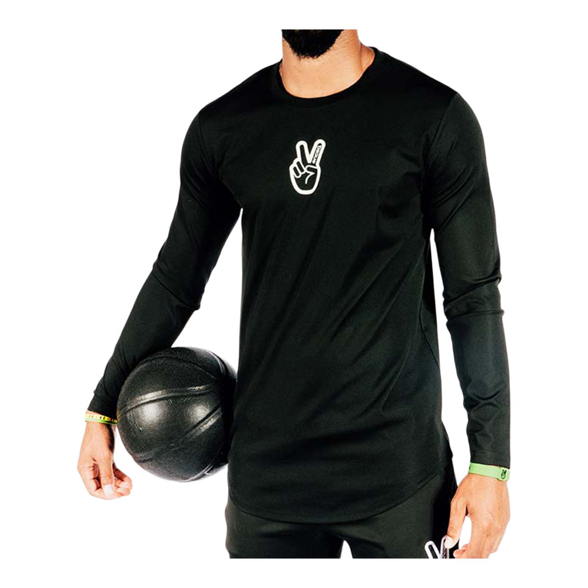 Deuce Men's Athletic Long Sleeve Shirt Long Sleeve Shirt
