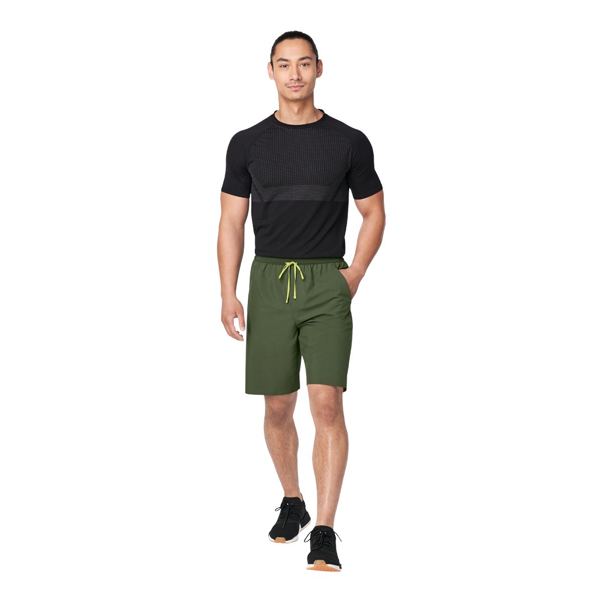 FWD Men's Push Training Unlined 9" Shorts, Regular Fit, Gym, Drawstring
