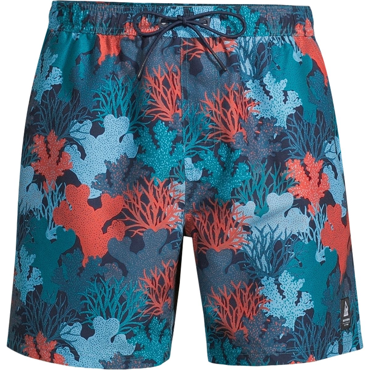 Ripzone Men's Raith Coral Swim Shorts, Quick-Dry, UPF