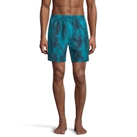 Ripzone Men's Raith Palm Swim Shorts, Quick-Dry, UPF Front_Flat