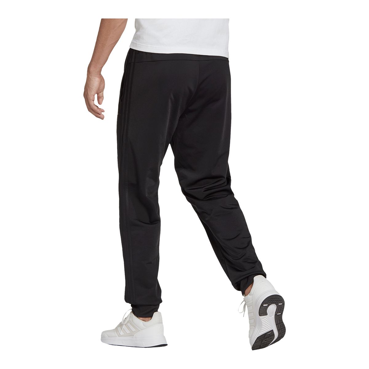 men's adidas 3 stripe tricot jogger pants