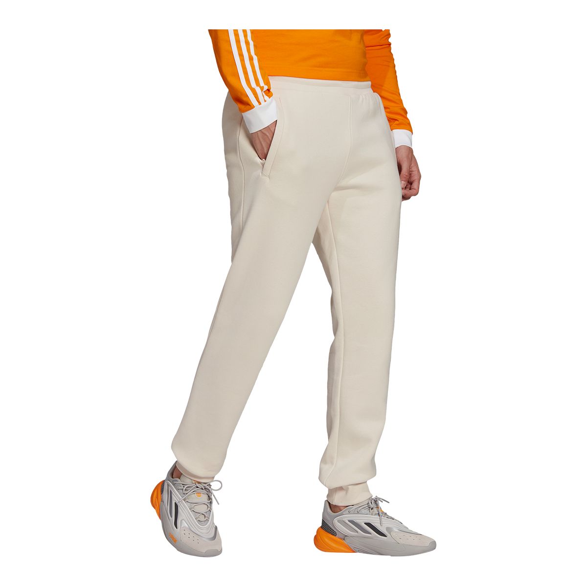 adidas Men's Essential Sweatpants, Fleece, Workout, Cuffed, Lightweight