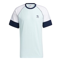 adidas Originals Men's SST Block Labour T Shirt Front_Flat