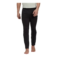 adidas Men's Yoga Pants Front_Flat