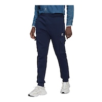adidas Originals Men's Essential Cargo Pants Front_Angled_Left