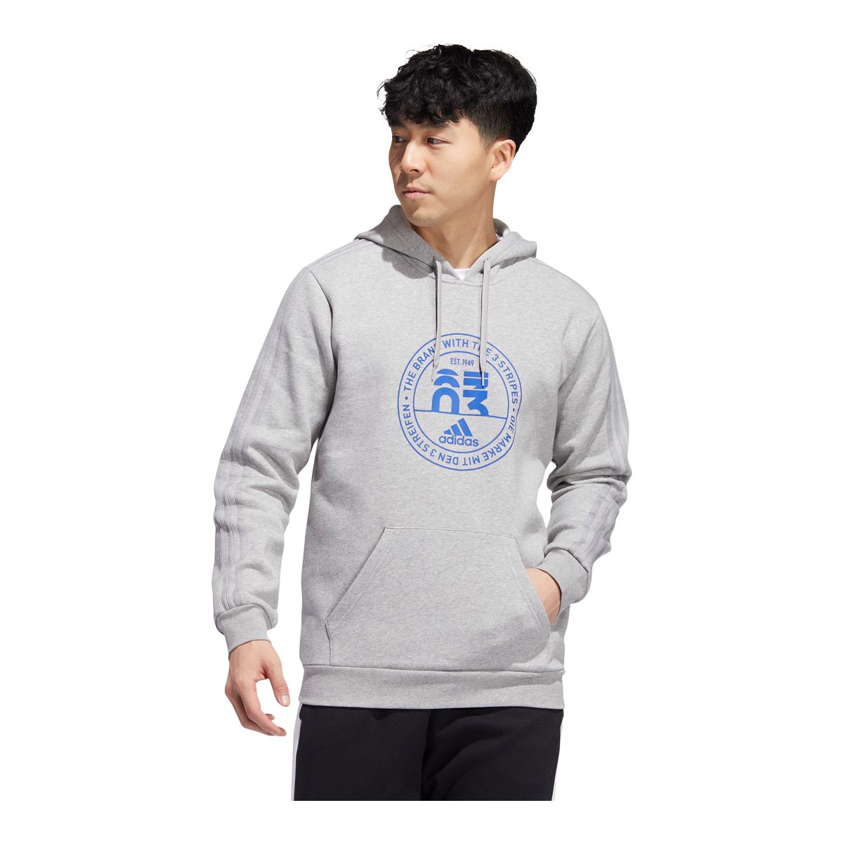 adidas Men's 03 Emblem Pullover Hoodie