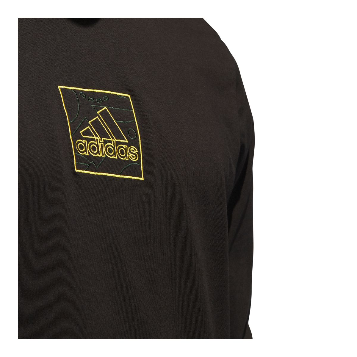 adidas Men's Emblem Graphic Long Sleeve T Shirt