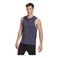 adidas Men's Yoga Tank Top, Soft, Sleeveless Front_Angled_Left