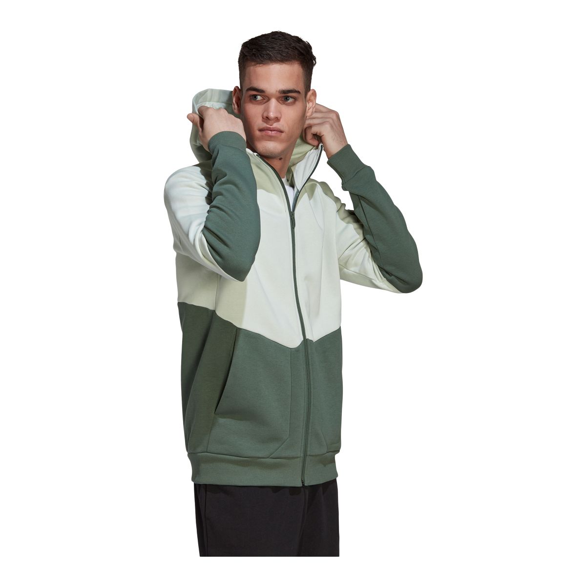 adidas Men's D4Gmdy Fleece Full Zip Hoodie