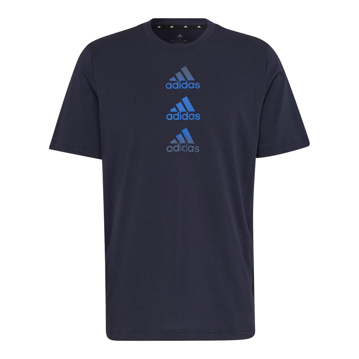 adidas Men's D2M Hiit 3-Stripe T Shirt