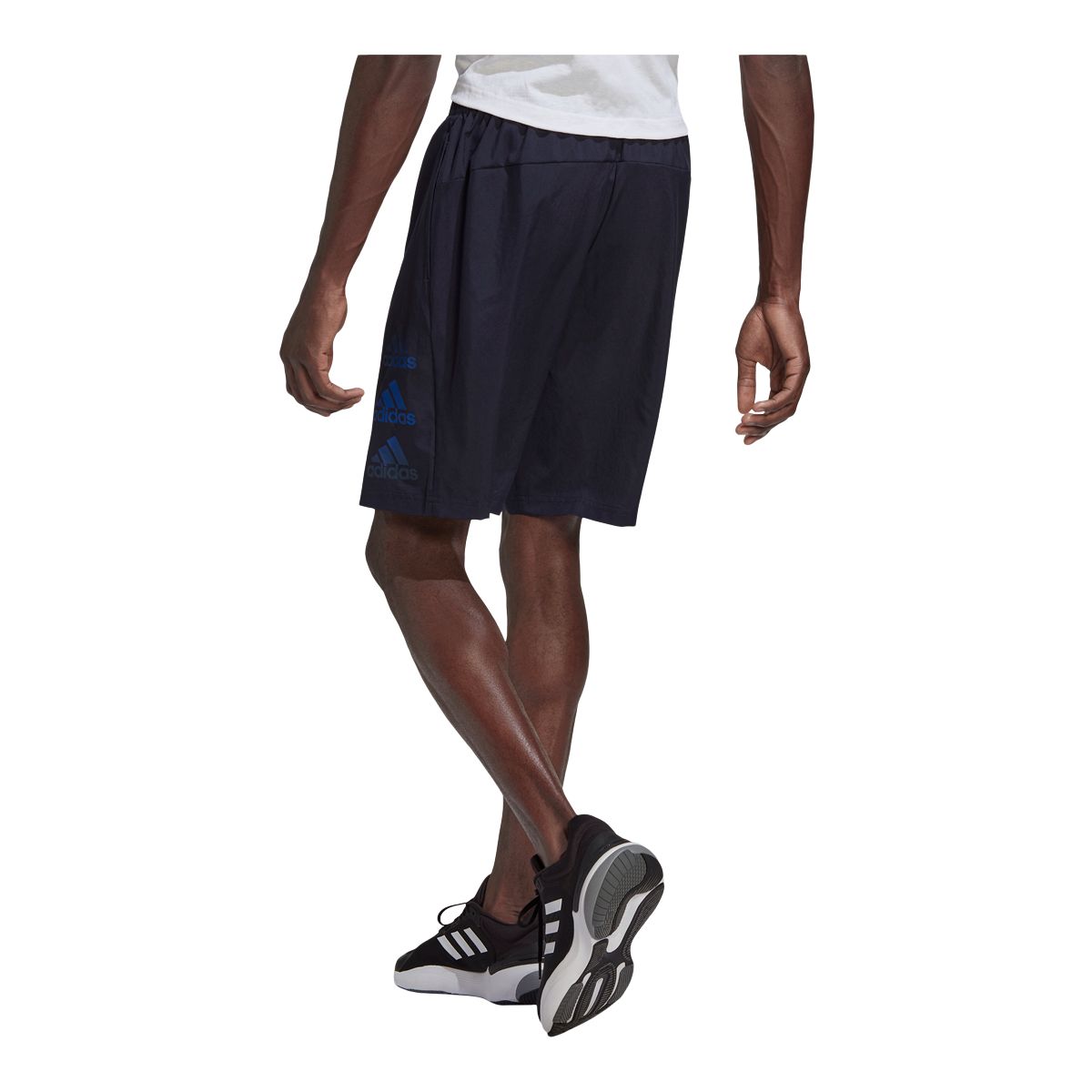 adidas Men's D2M Hiit 3-Stripes Shorts