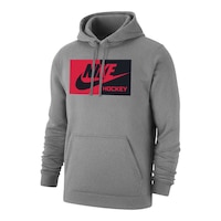 Nike Men's Club Fleece Hockey Pullover Hoodie Front_Angled_Left