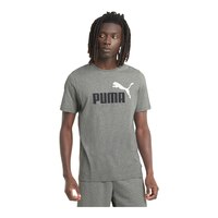 Puma Men's Essentials+ 2 Logo T Shirt Front_Angled_Right