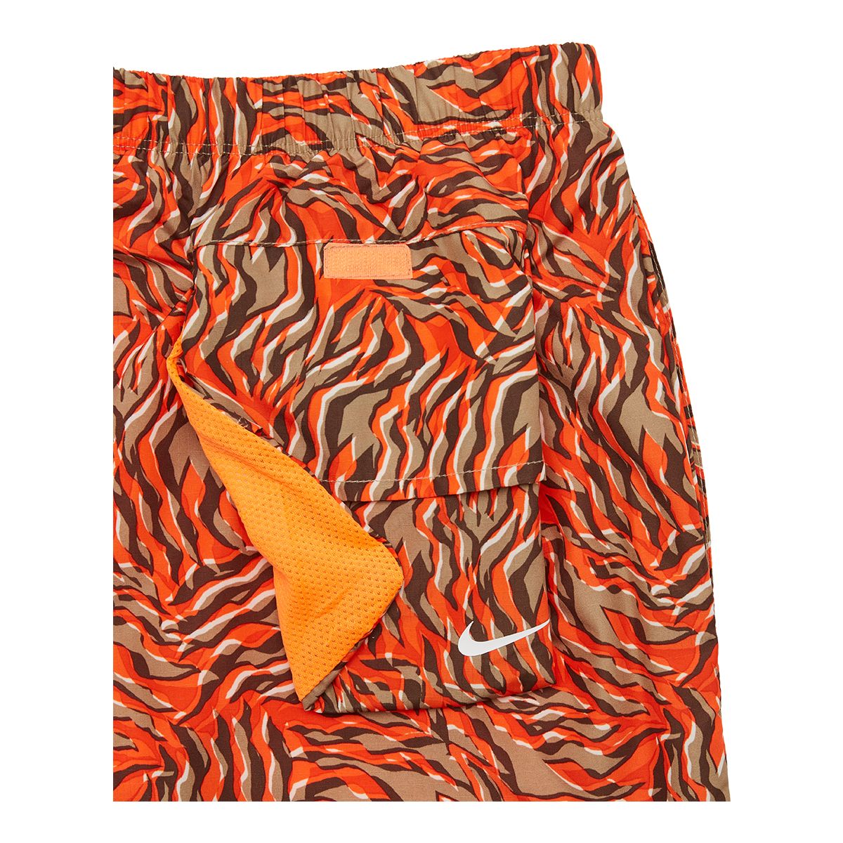 Nike Men's Wild Packable Swim Volley Shorts, 7", With Mesh Brief