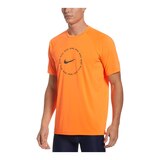 Nike Men's Ring Logo Hydroguard T Shirt Front_Angled_Left