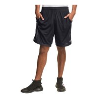 Champion Men's Taped Mesh 7-in Workout Shorts, Relaxed Fit Front_Flat